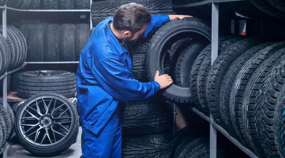 Professional tire installation and computerized wheel balancing